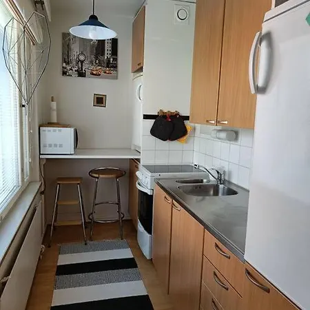 Rauhallinen Yksioe Kirkkokadulla アパート クオピオ